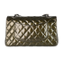 Medium Stripe Double Classic Flap, back view